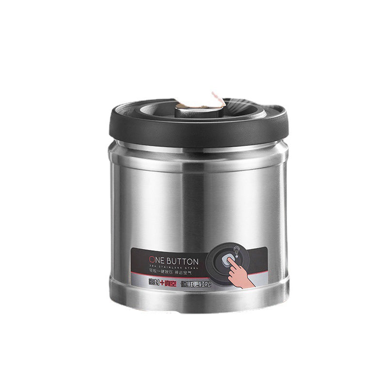 Vacuum Sealed Pot Coffee Bean And Tea Storage Box