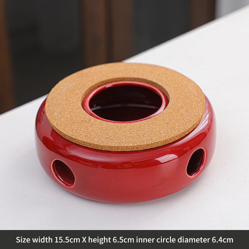 Candle Warm Tea Stove Ceramic Household Heat Preservation Stove Heating Tea Warm Tea Stove Restaurant Hotel Warm Tea Stove