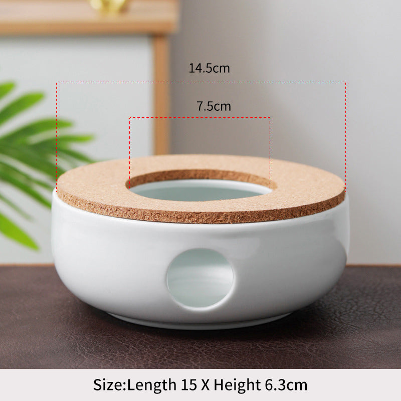 Candle Warm Tea Stove Ceramic Household Heat Preservation Stove Heating Tea Warm Tea Stove Restaurant Hotel Warm Tea Stove