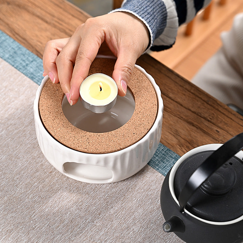 Candle Warm Tea Stove Ceramic Household Heat Preservation Stove Heating Tea Warm Tea Stove Restaurant Hotel Warm Tea Stove