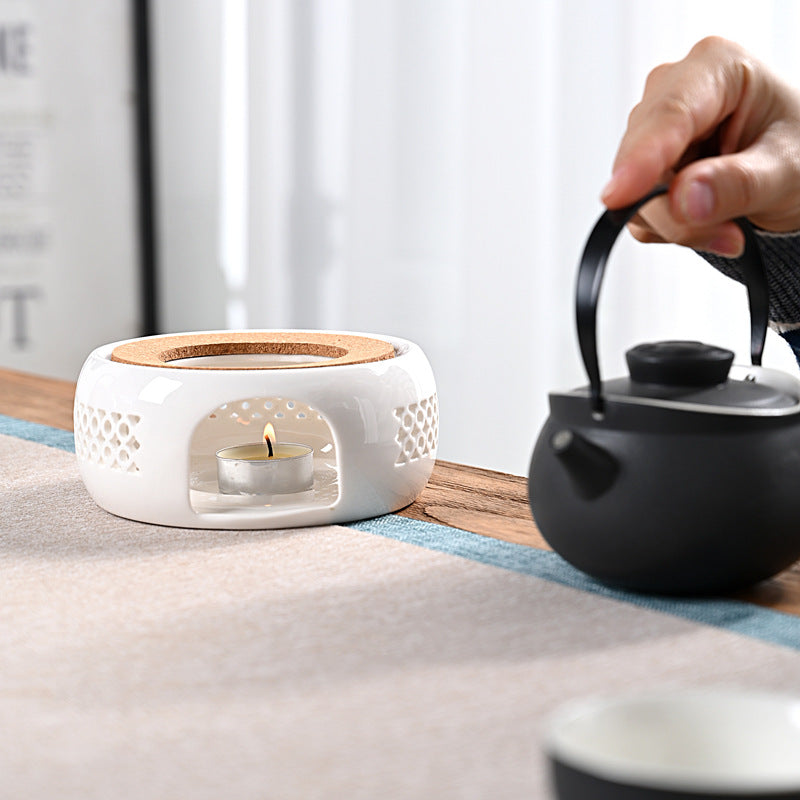 Candle Warm Tea Stove Ceramic Household Heat Preservation Stove Heating Tea Warm Tea Stove Restaurant Hotel Warm Tea Stove