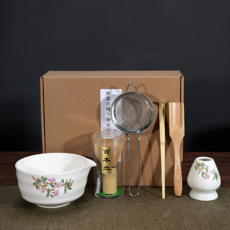 Matcha Bowl Matcha Making Tea Ordering Tool Ceramic Tea Bowl Teacup Blender Matcha Brushing Tea Whisker Set