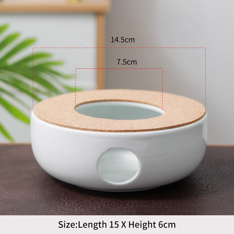 Candle Warm Tea Stove Ceramic Household Heat Preservation Stove Heating Tea Warm Tea Stove Restaurant Hotel Warm Tea Stove