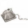 304 Pyramid Mesh Tea Ball Creative Chain Stainless Steel Tea Drain Love Tea Filter Tea Strainer