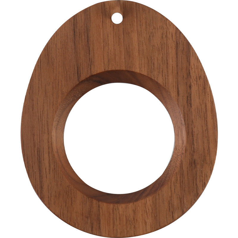 Walnut Creative Coffee Filter Cup Holder Coffee Filter Cup Set With Wooden Holder Solid Wood Coffee Funnel Cup Holder