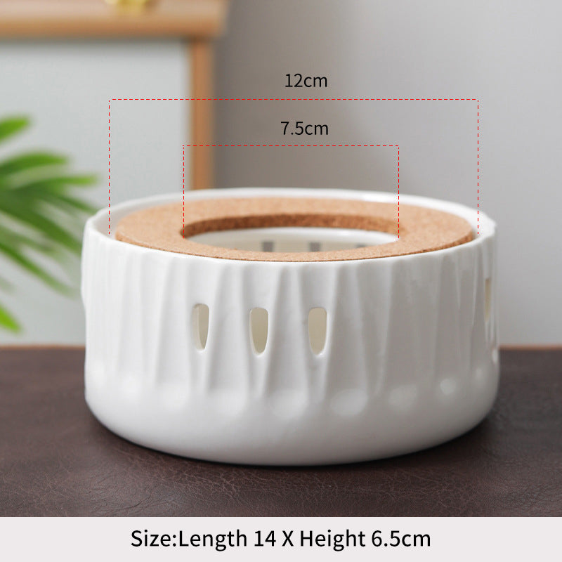 Candle Warm Tea Stove Ceramic Household Heat Preservation Stove Heating Tea Warm Tea Stove Restaurant Hotel Warm Tea Stove