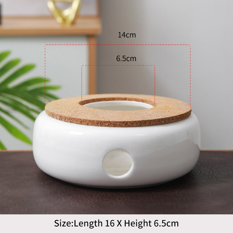 Candle Warm Tea Stove Ceramic Household Heat Preservation Stove Heating Tea Warm Tea Stove Restaurant Hotel Warm Tea Stove